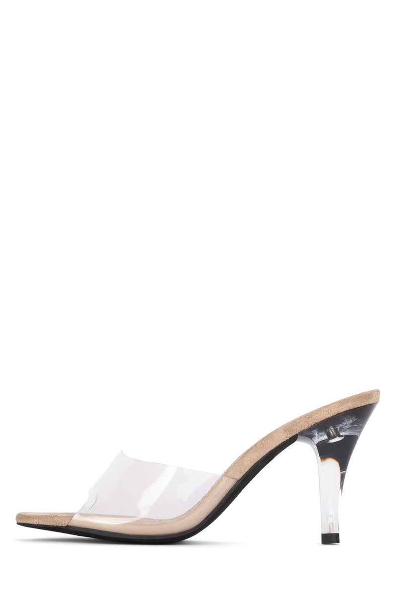 Beige Women's Jeffrey Campbell Cendrillon Heels | JLRIDQ-462