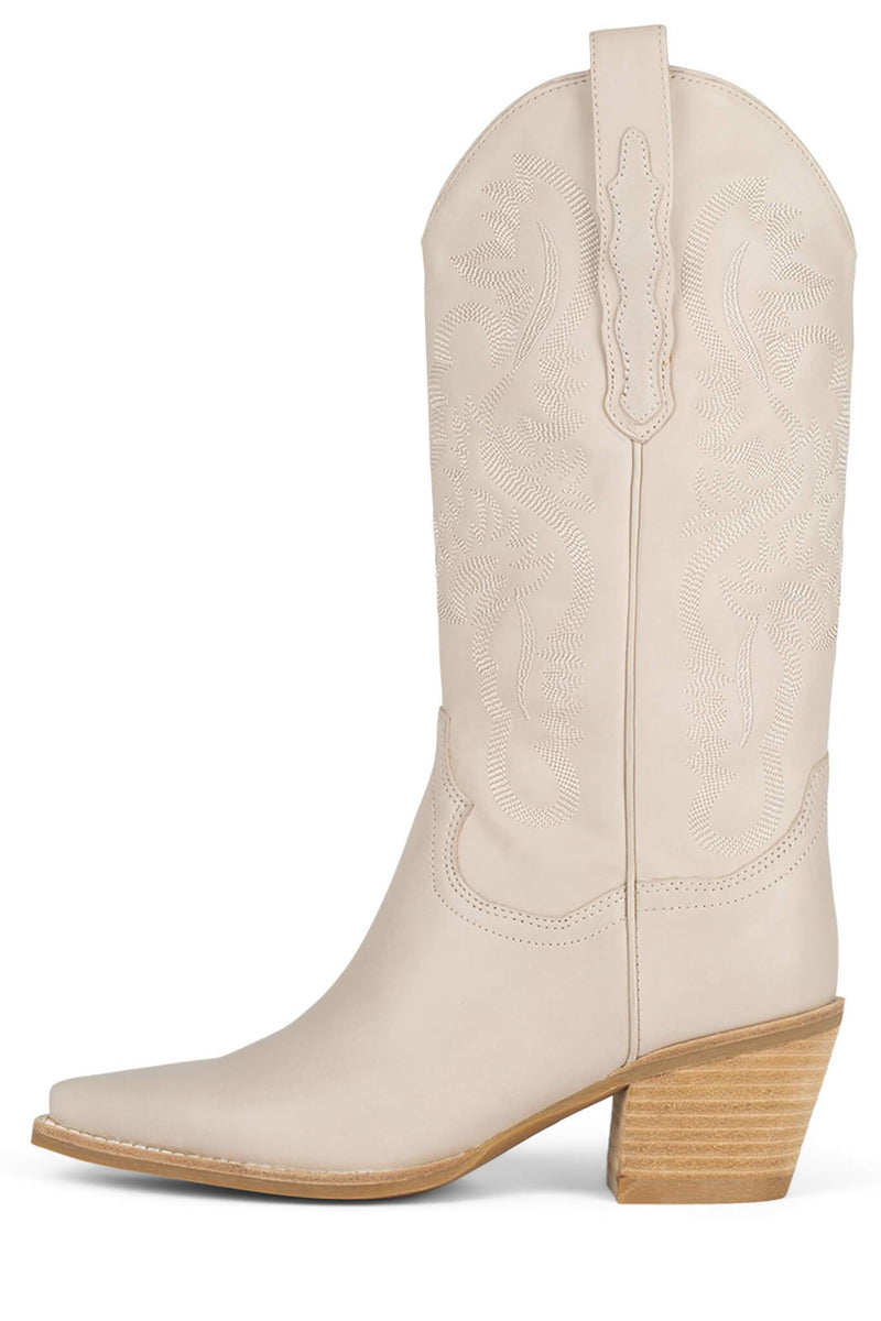 Beige Women's Jeffrey Campbell Dagget Ankle Boots | CTUXLK-635