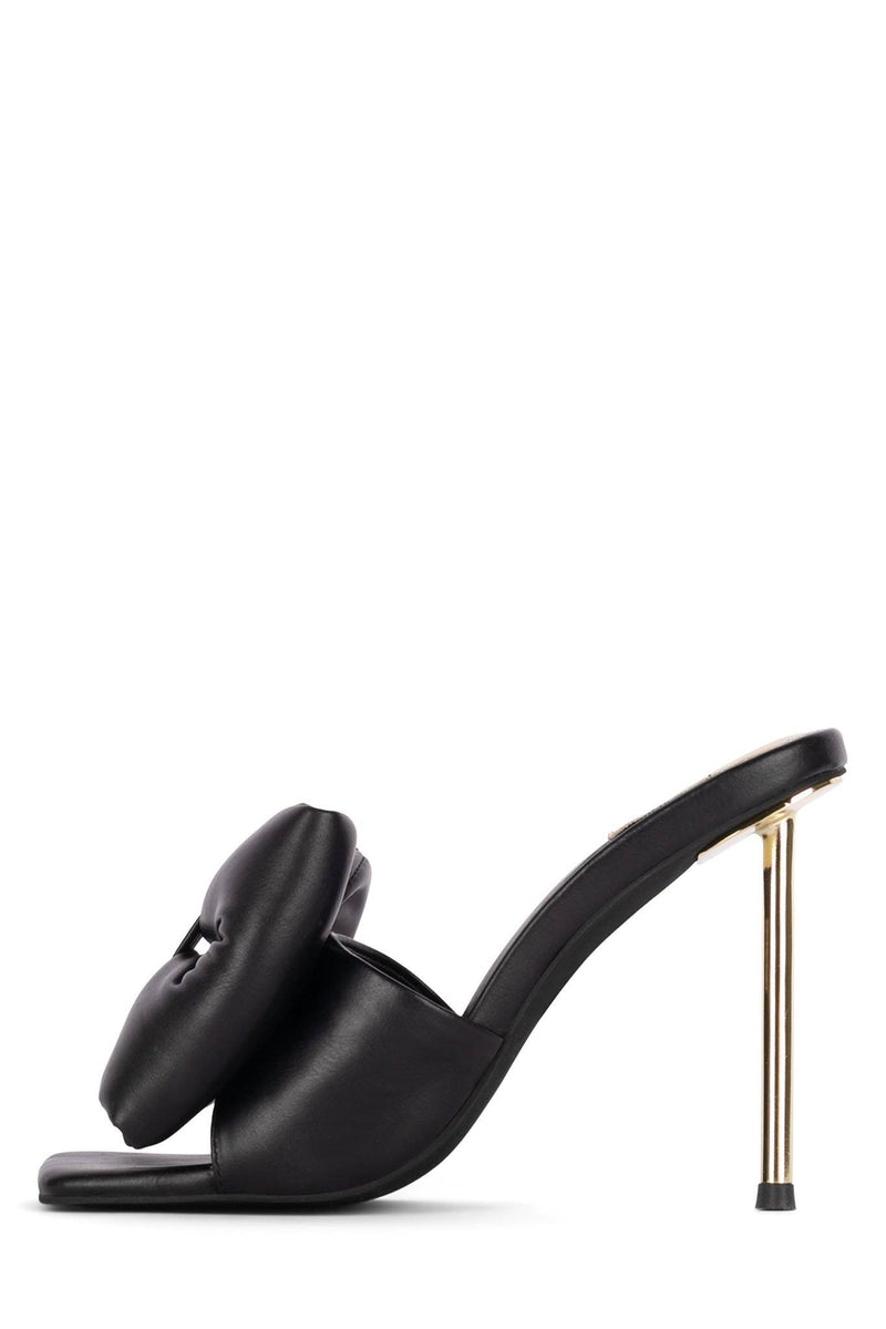 Black Women's Jeffrey Campbell Bow-Down Heels | IQEFBP-395