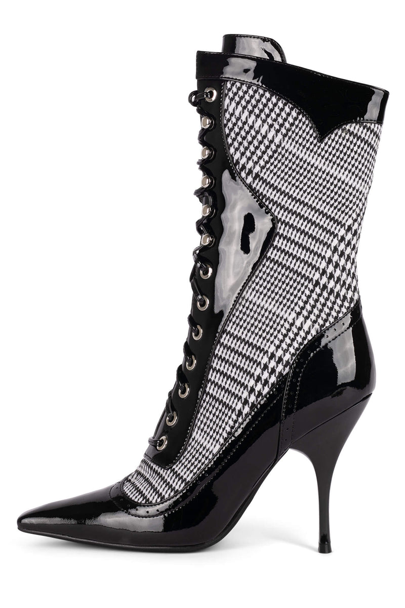 Black Women's Jeffrey Campbell Grandmere Ankle Boots | RWOHDI-415