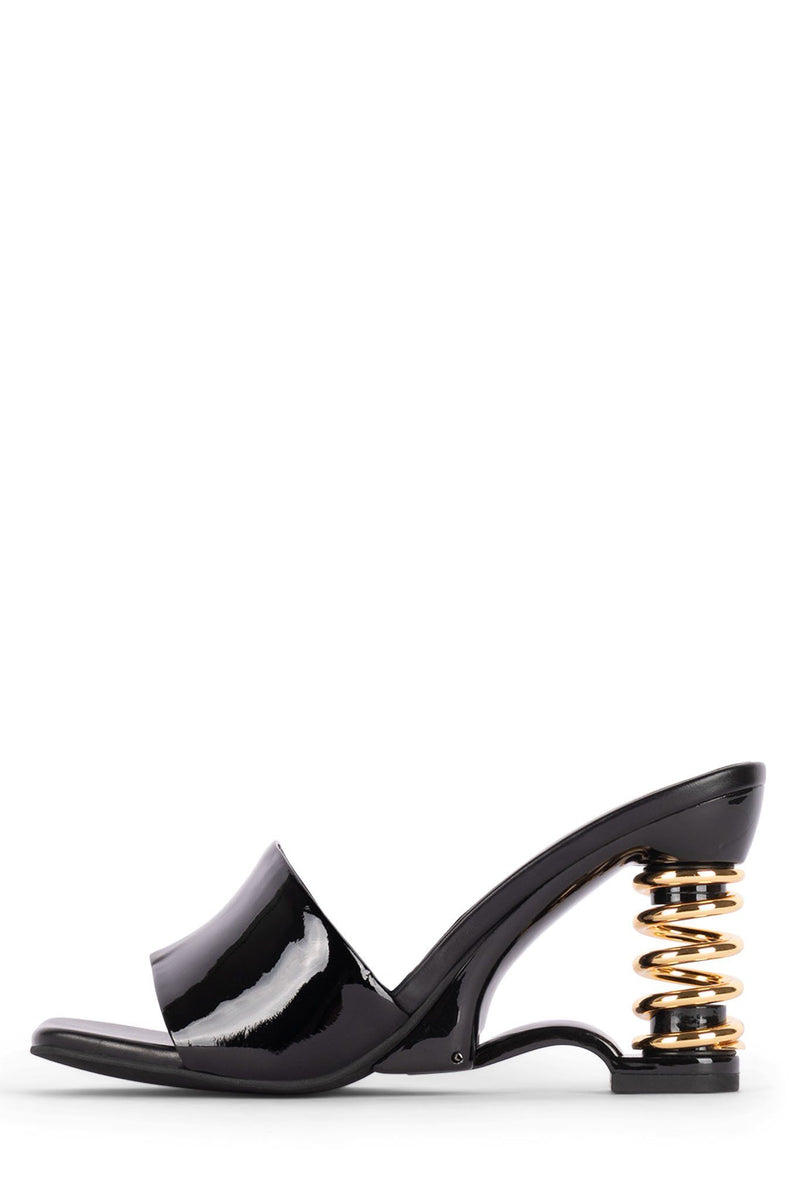 Black Women's Jeffrey Campbell Im-Sprung Heels | YFNXDK-506