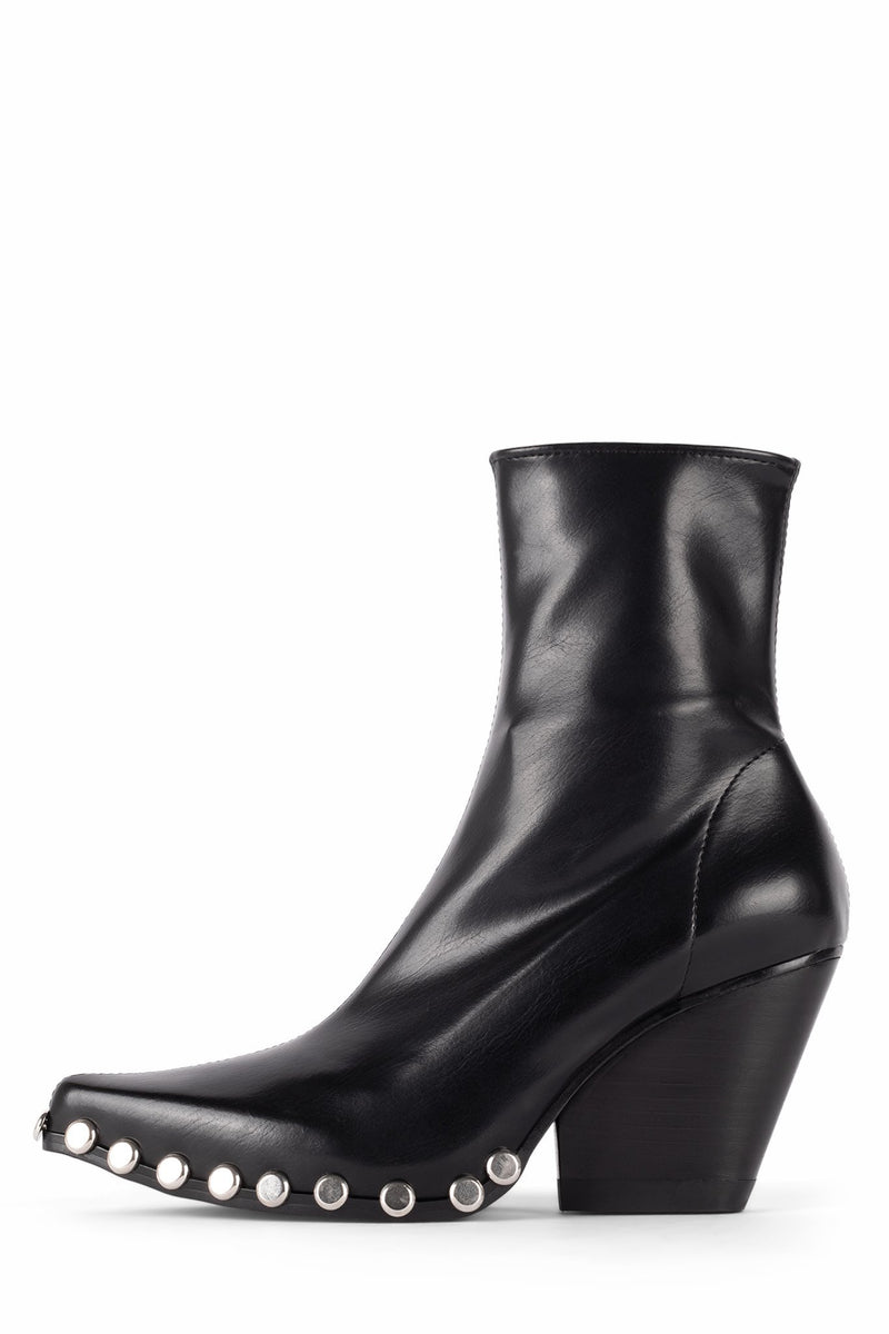 Black Women's Jeffrey Campbell Walton-St Cowboy Boots | VRCQGH-972