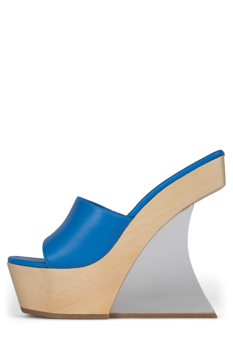 Blue Women's Jeffrey Campbell Pellucid Heels | IHXZVA-609