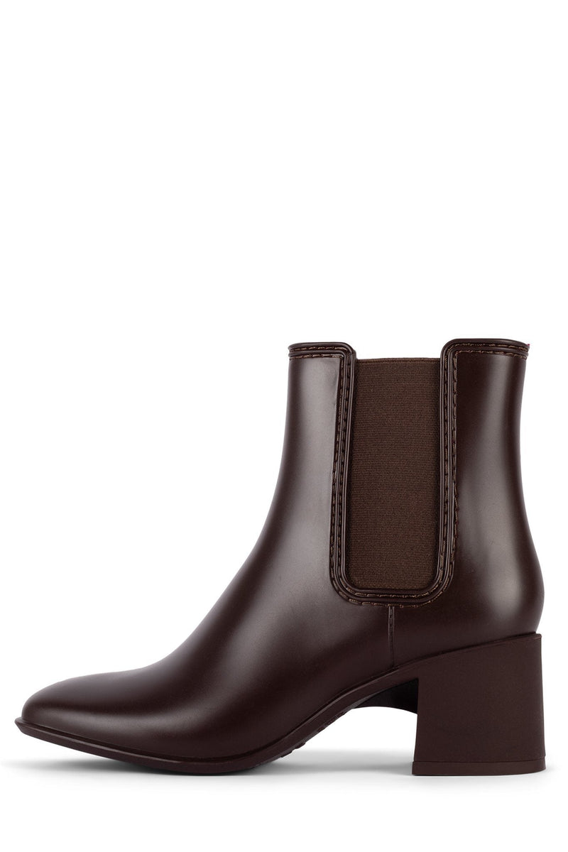 Brown Women's Jeffrey Campbell Rainyday Rain Boots | XIBPZY-825