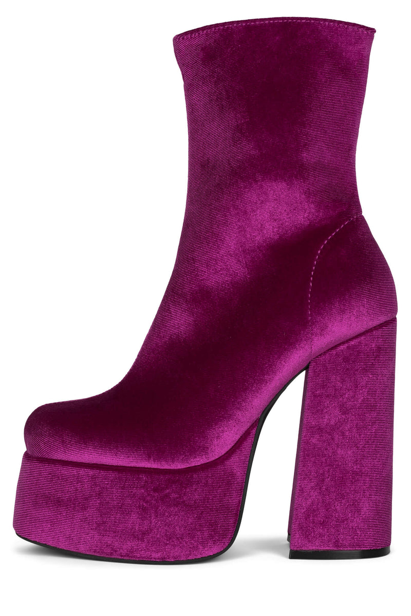 Fuchsia Women's Jeffrey Campbell Widow-Sm Ankle Boots | IALJYZ-193