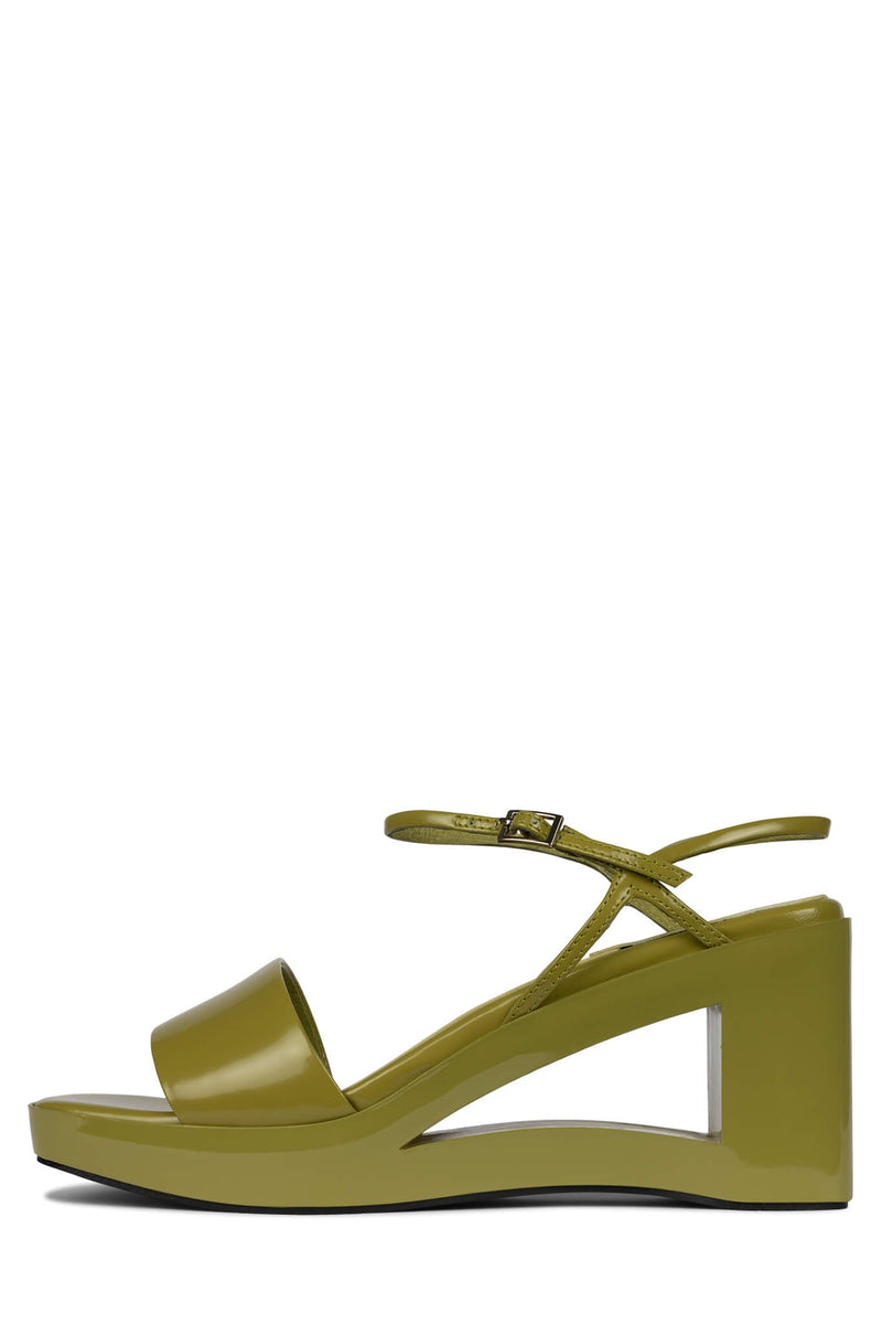 Green Women's Jeffrey Campbell Scoobiedoo Wedges | WPLUFE-647