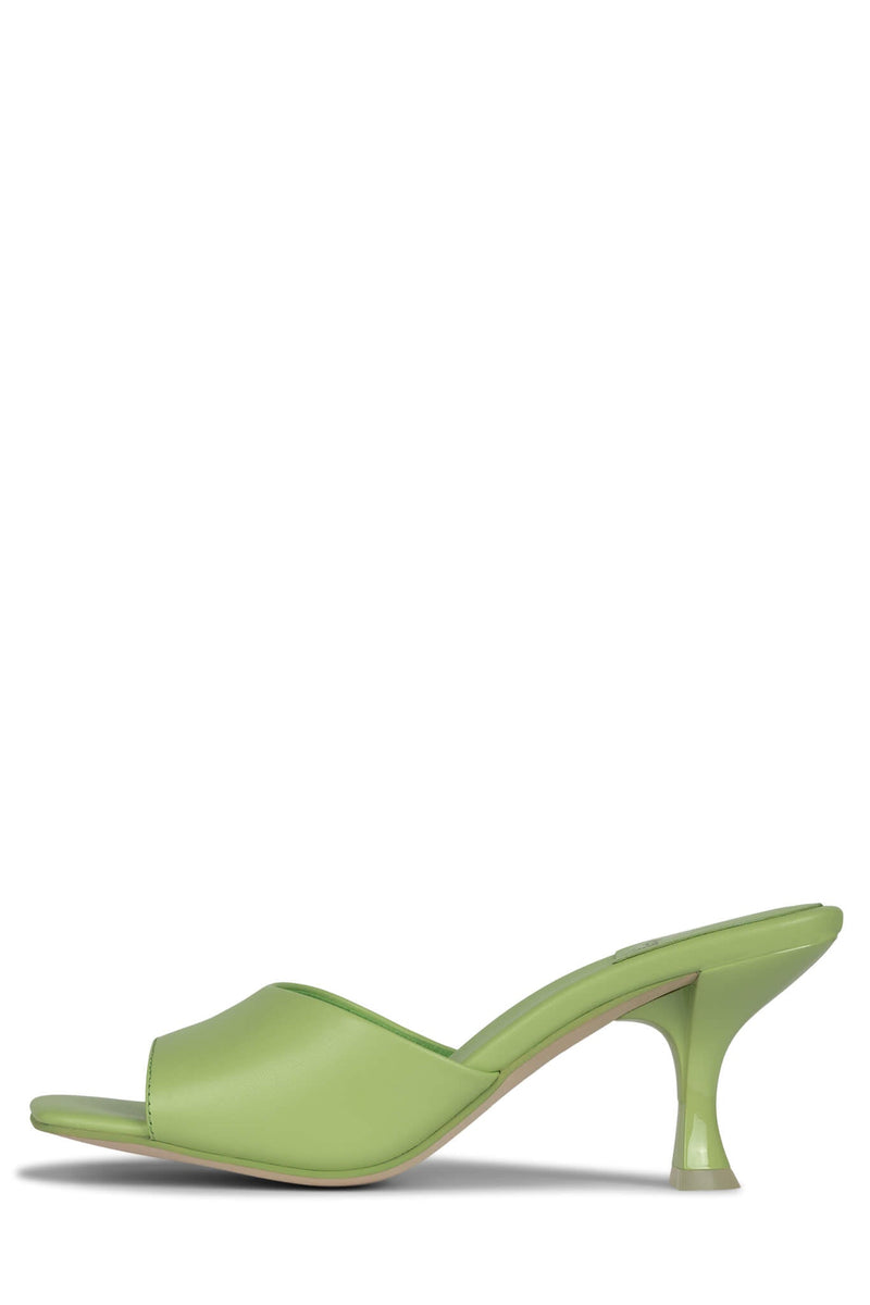 Light Green Women's Jeffrey Campbell Mr-Big Heels | UHKNAE-105