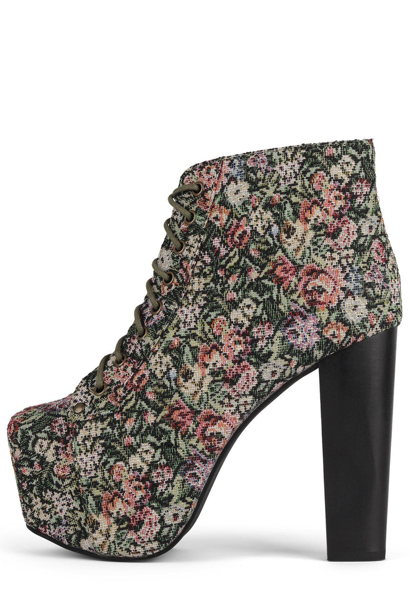 Multicolor Women's Jeffrey Campbell Lita Ankle Boots | YMDUBW-086