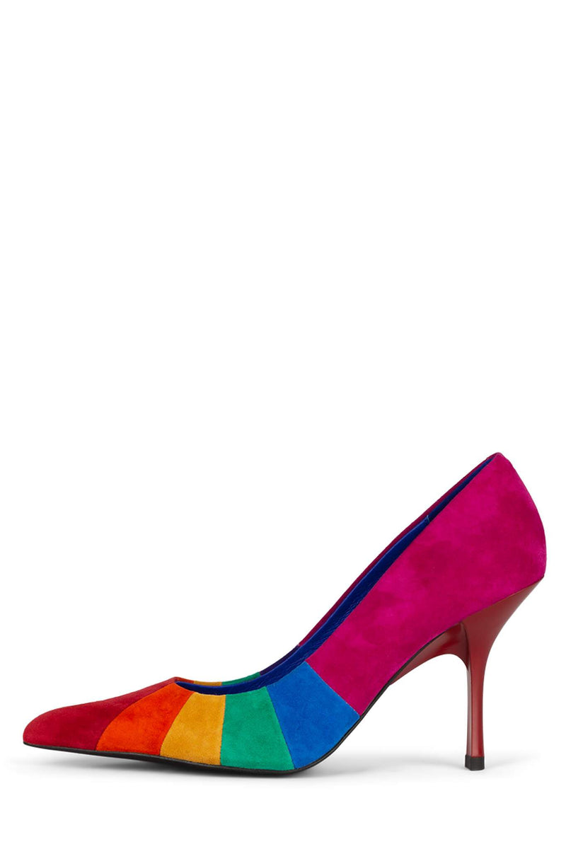 Multicolor Women's Jeffrey Campbell Marveil-Hi Heels Shoes | FVNHWR-025