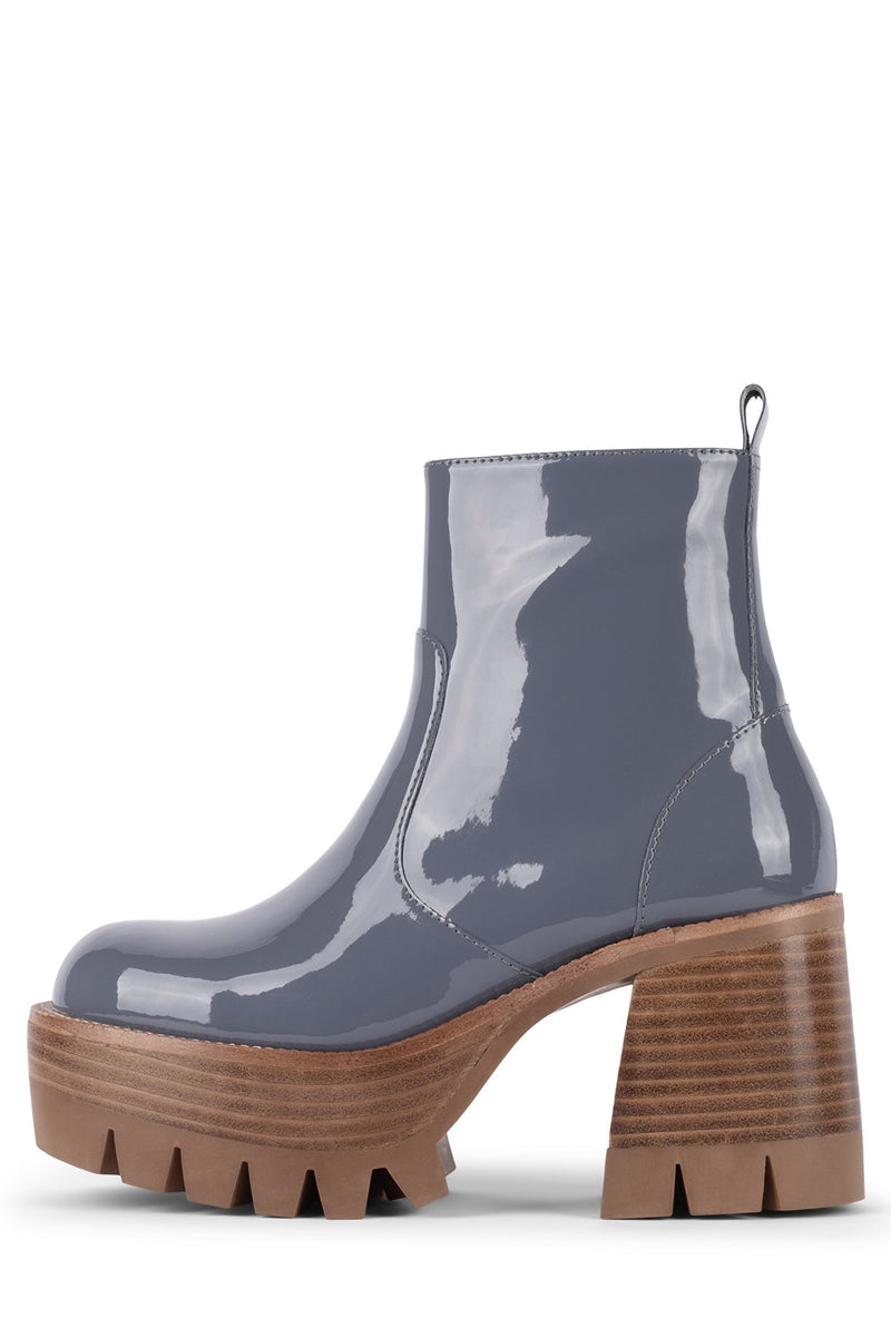 Navy Women's Jeffrey Campbell Quavo Ankle Boots | BVPJZT-392