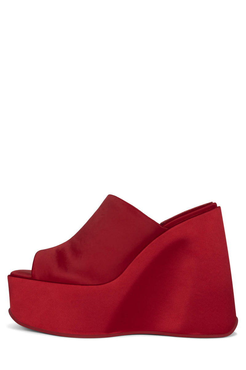 Red Women's Jeffrey Campbell High-Up Heels | FZNOEK-425