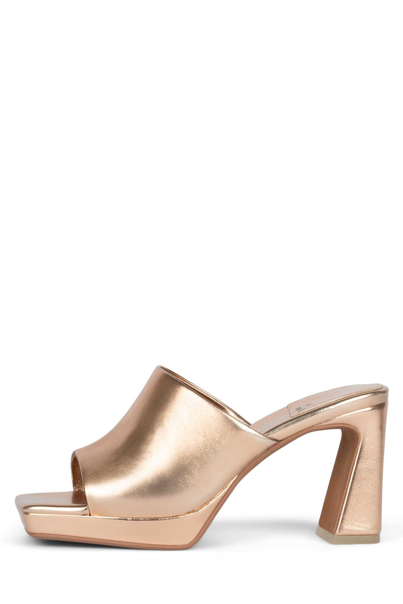 Rose Gold Women's Jeffrey Campbell Caviar Heels | CTIFNS-036