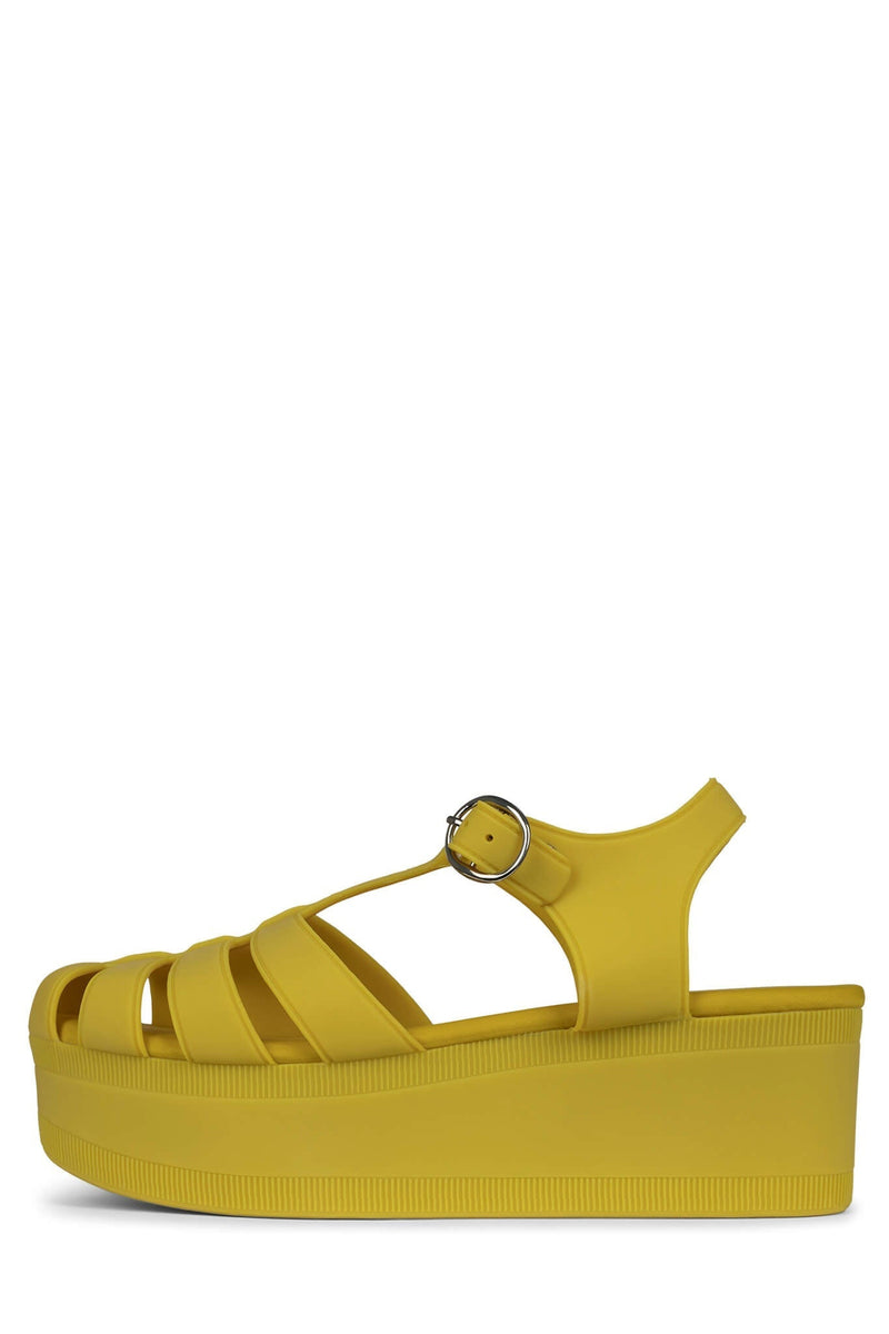 Yellow Women's Jeffrey Campbell Candied Heels | FXZKGU-569