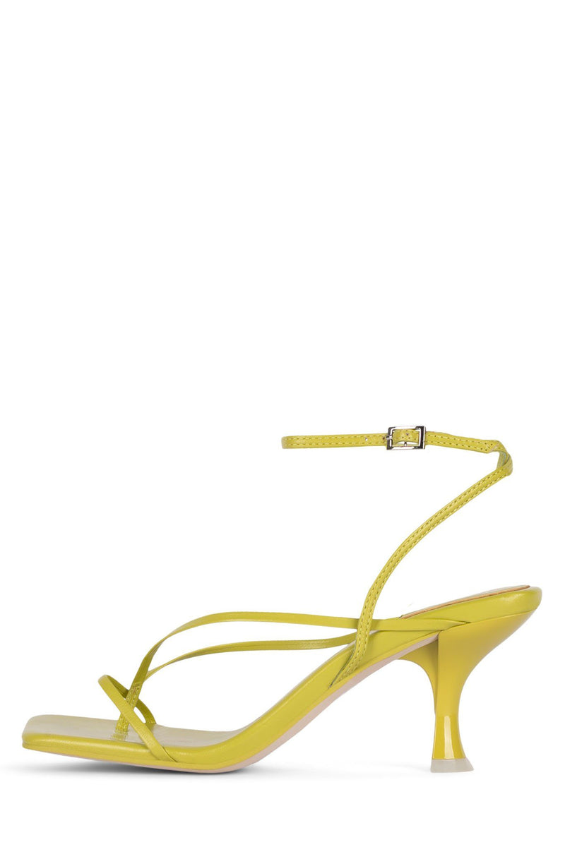 Yellow Women's Jeffrey Campbell Fluxx Heels | AUXPVR-736