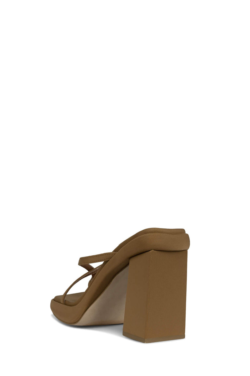 Beige Women's Jeffrey Campbell Bamboo Heels | TVSQWC-167