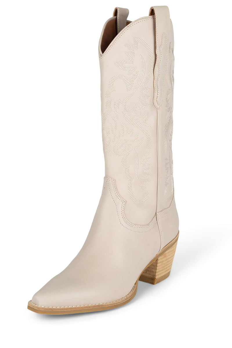 Beige Women's Jeffrey Campbell Dagget Ankle Boots | CTUXLK-635