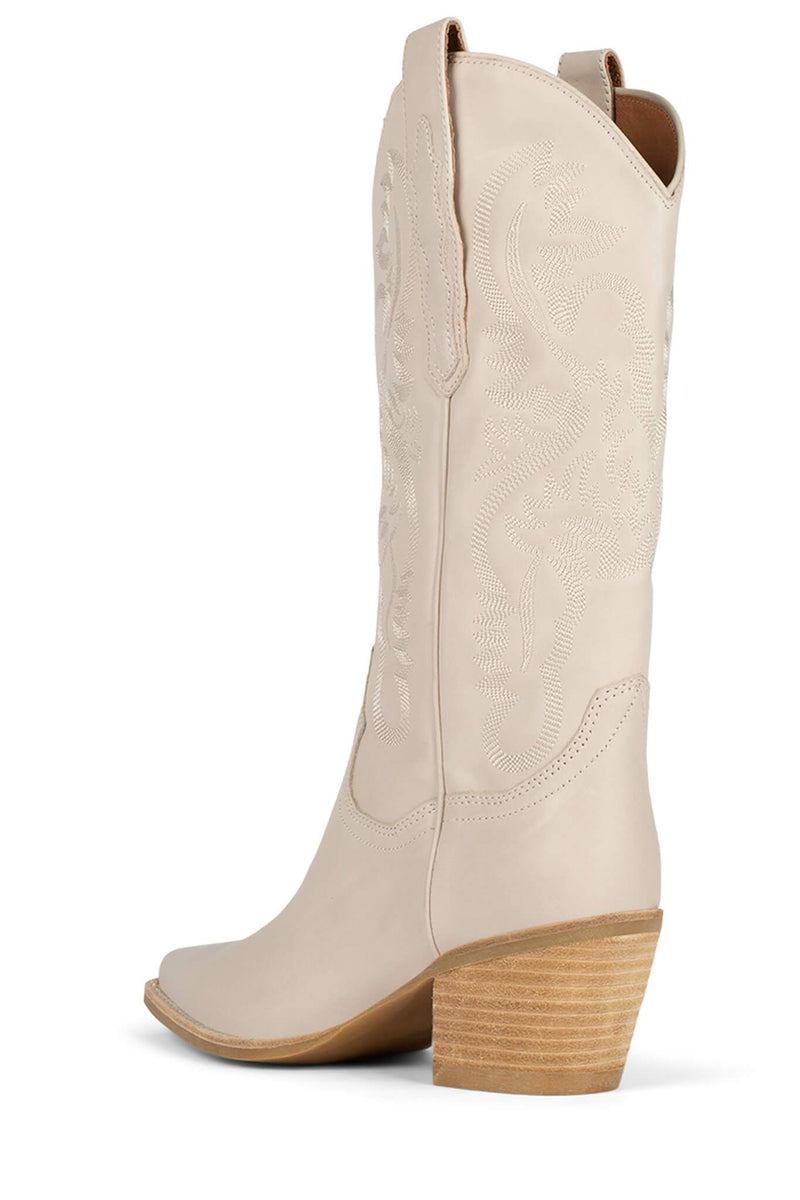 Beige Women's Jeffrey Campbell Dagget Ankle Boots | CTUXLK-635