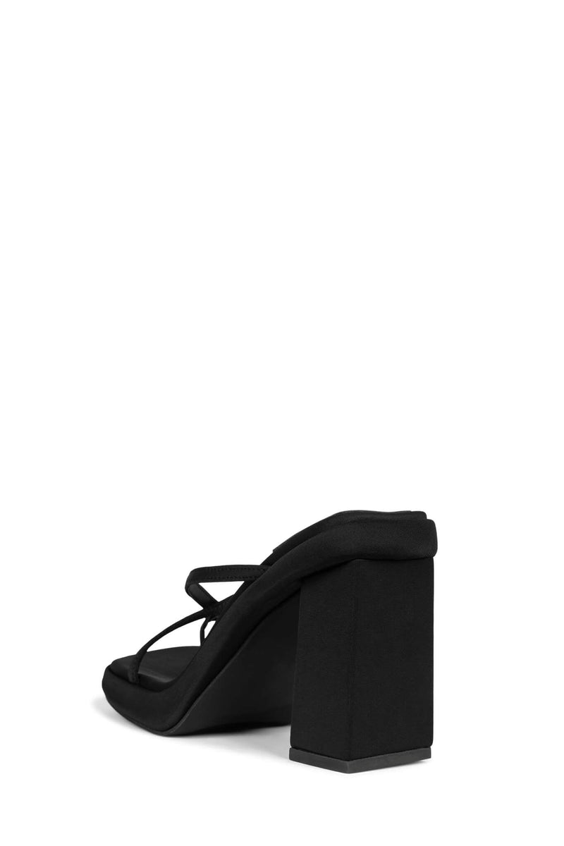 Black Women's Jeffrey Campbell Bamboo Heels | CEBWLF-749