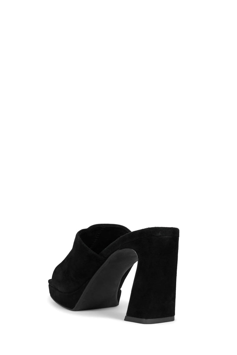 Black Women's Jeffrey Campbell Caviar Heels | GYSFJX-023