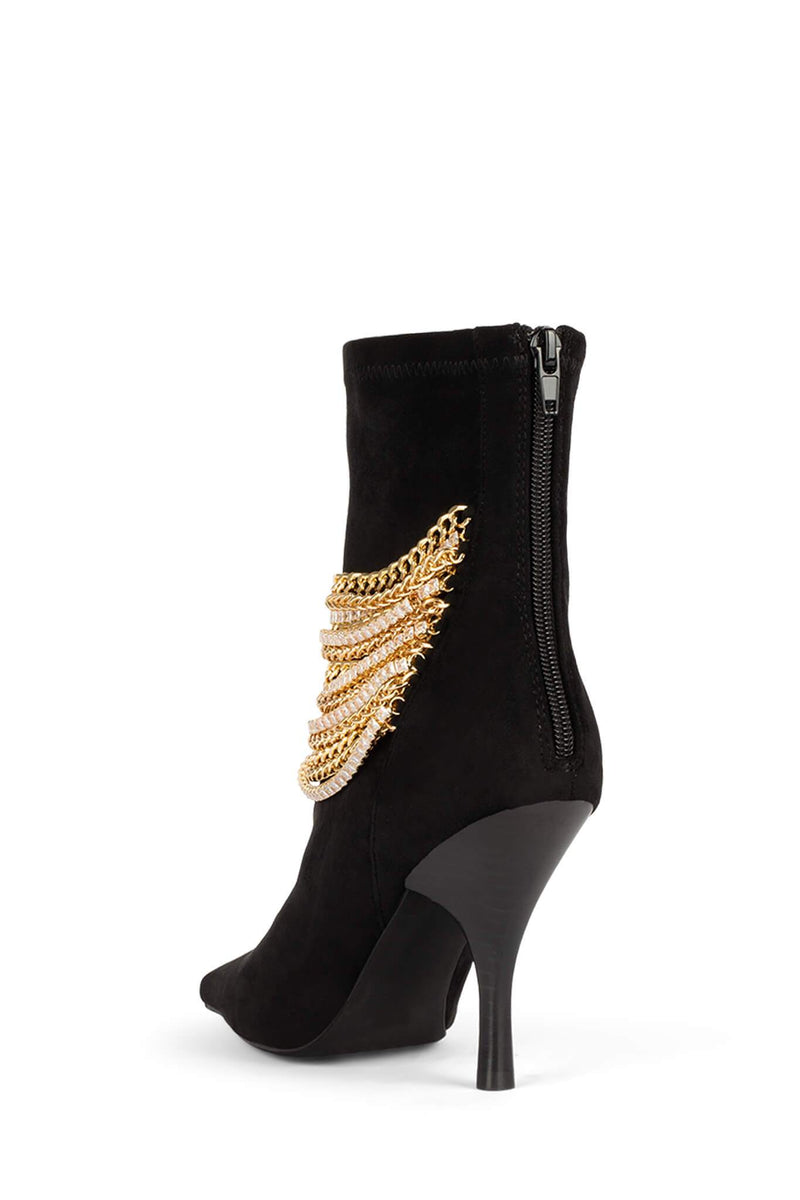 Black Women's Jeffrey Campbell Chainge-Md Heels Shoes | VAQKXM-374