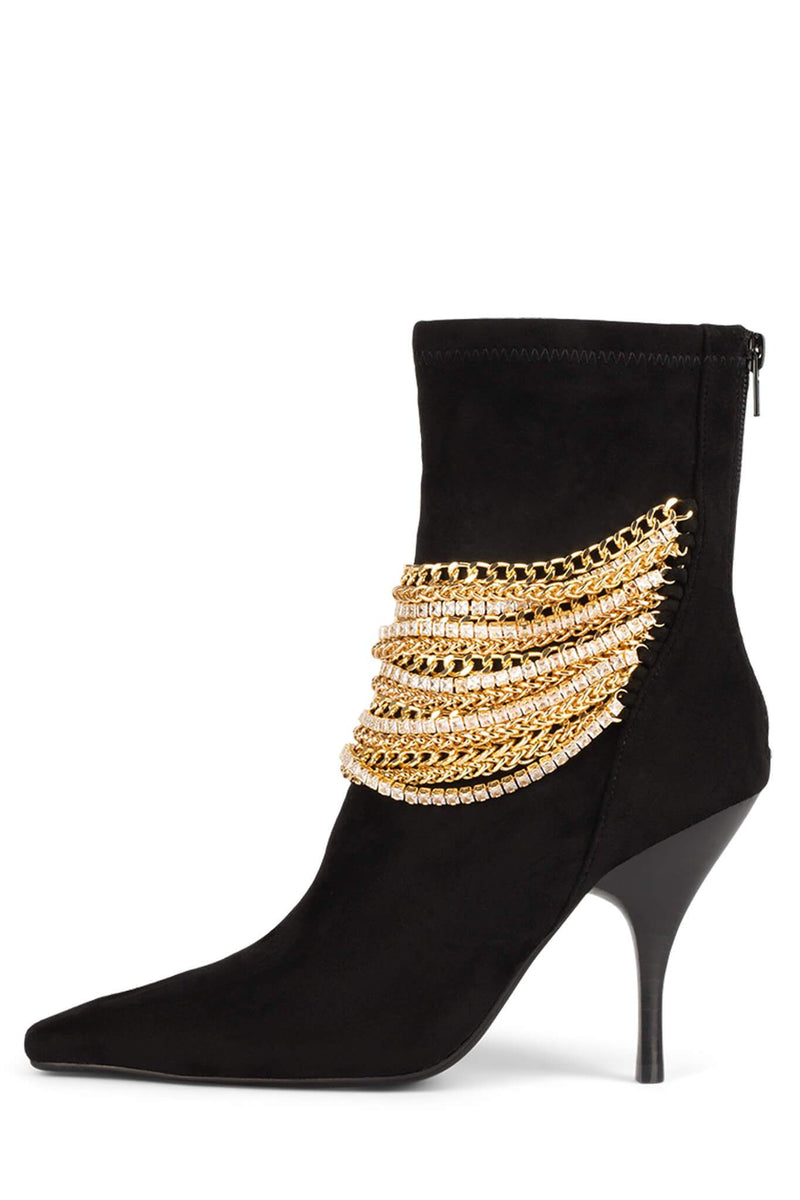 Black Women\'s Jeffrey Campbell Chainge-Md Heels Shoes | VAQKXM-374