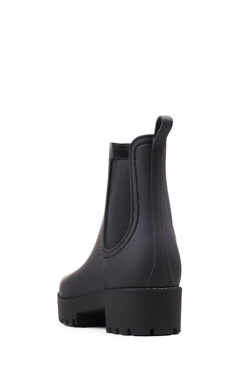 Black Women's Jeffrey Campbell Cloudy Rain Boots | IMRYNT-812