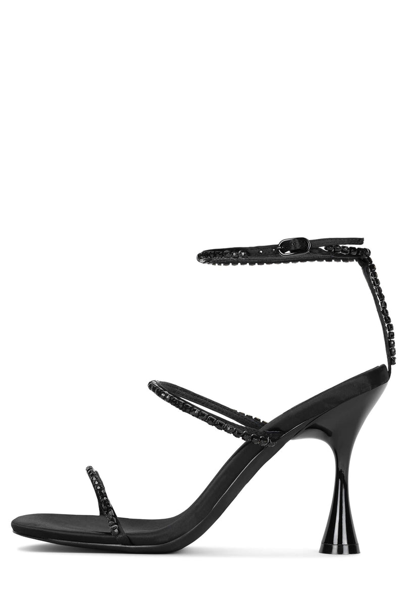 Black Women\'s Jeffrey Campbell Demonica Heels | ZPNMST-307