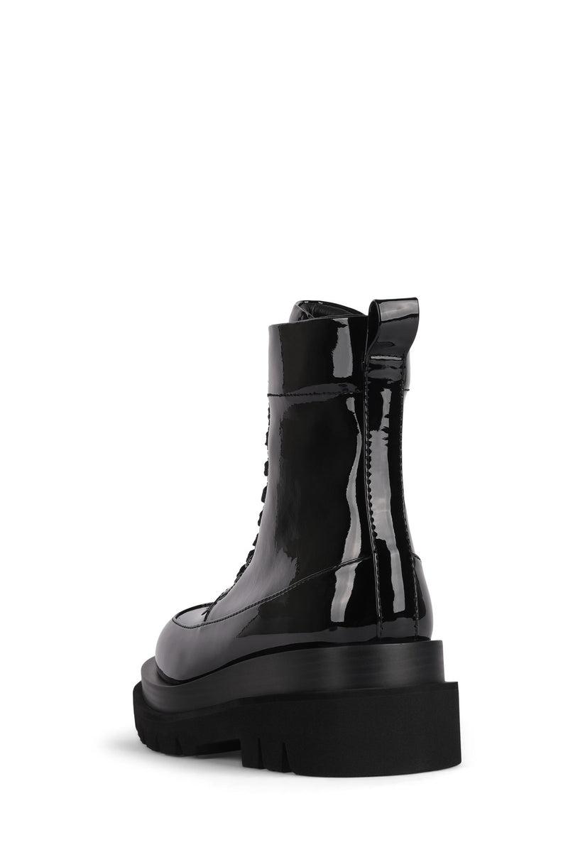 Black Women's Jeffrey Campbell Diabol-Lo Rain Boots | OPZKUL-629