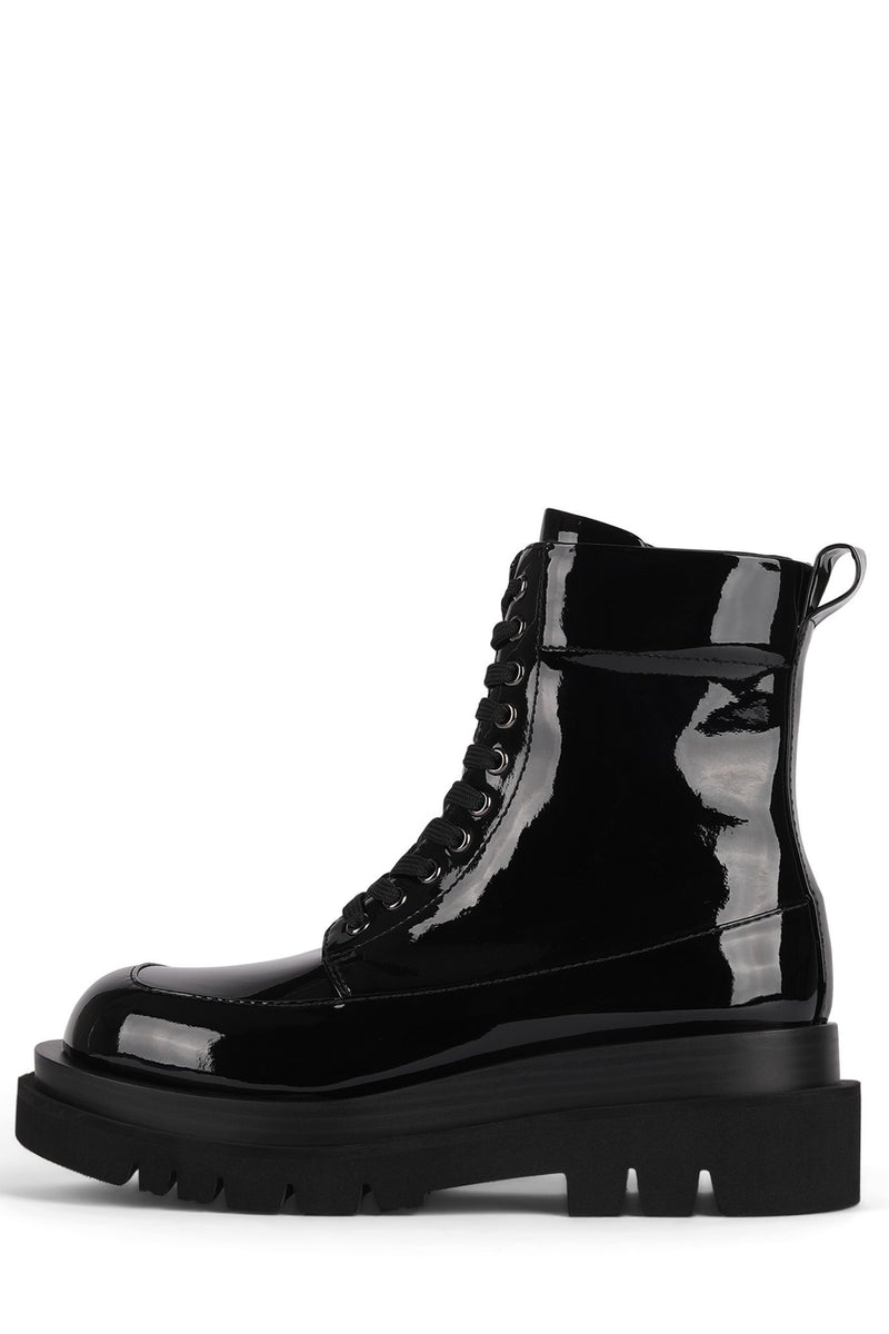 Black Women\'s Jeffrey Campbell Diabol-Lo Rain Boots | OPZKUL-629