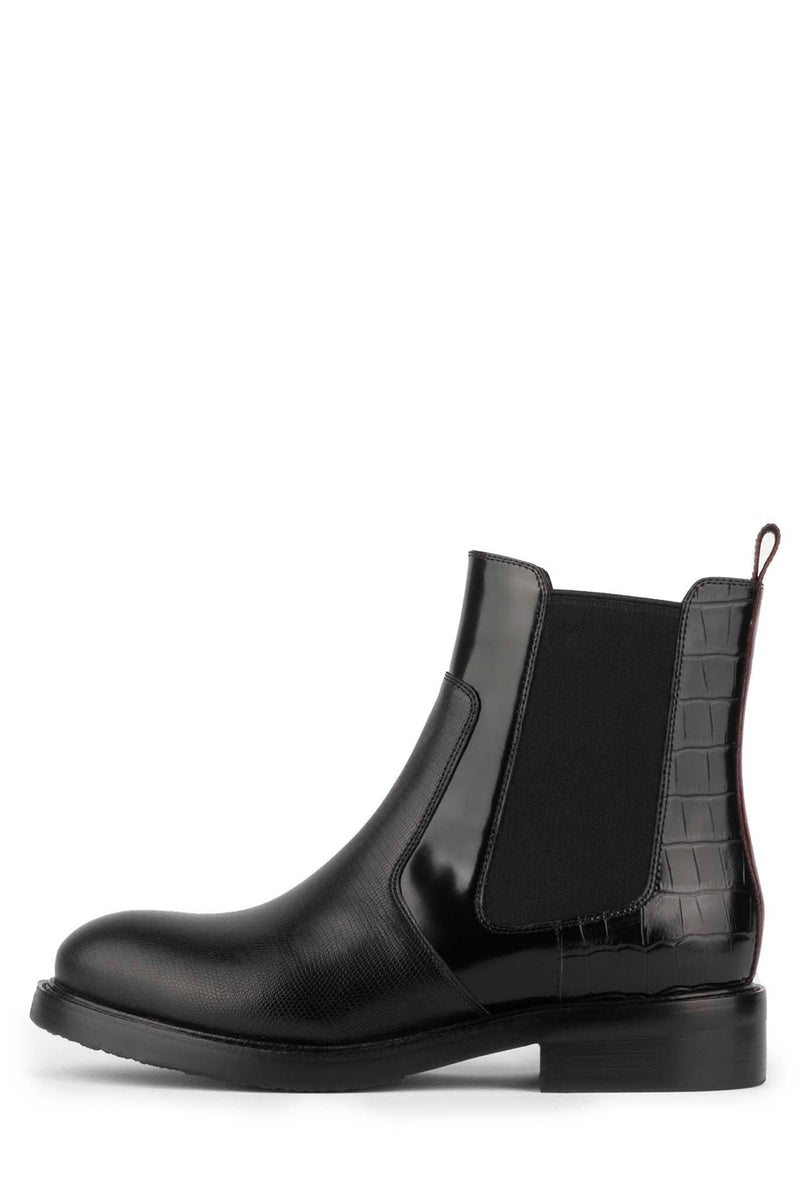 Black Women\'s Jeffrey Campbell Edmond Rain Boots | GLEXWO-753