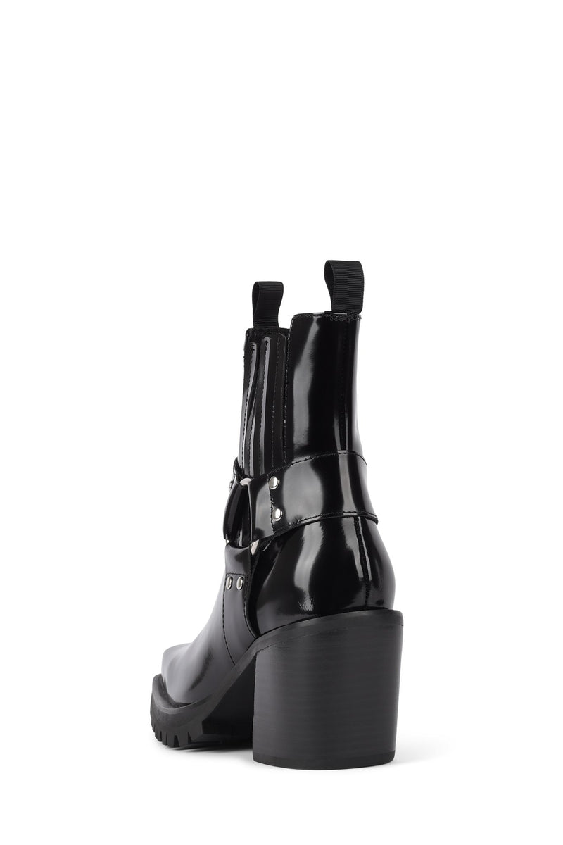 Black Women's Jeffrey Campbell Elkins-Bk Ankle Boots | PFABTV-526