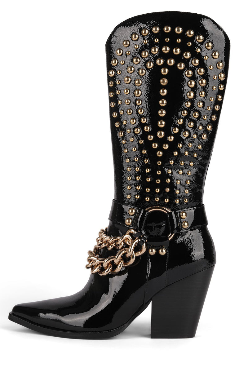 Black Women\'s Jeffrey Campbell Estefan Ankle Boots | MOTVCX-049