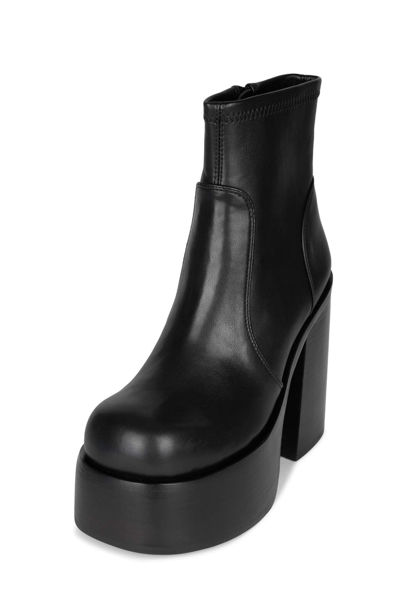 Black Women's Jeffrey Campbell Grimes Ankle Boots | HOQVMY-637