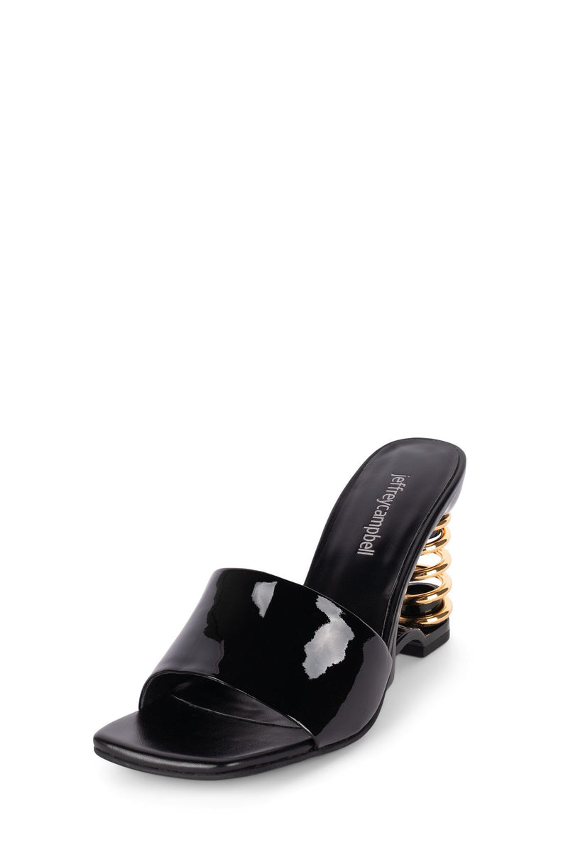 Black Women's Jeffrey Campbell Im-Sprung Heels | YFNXDK-506