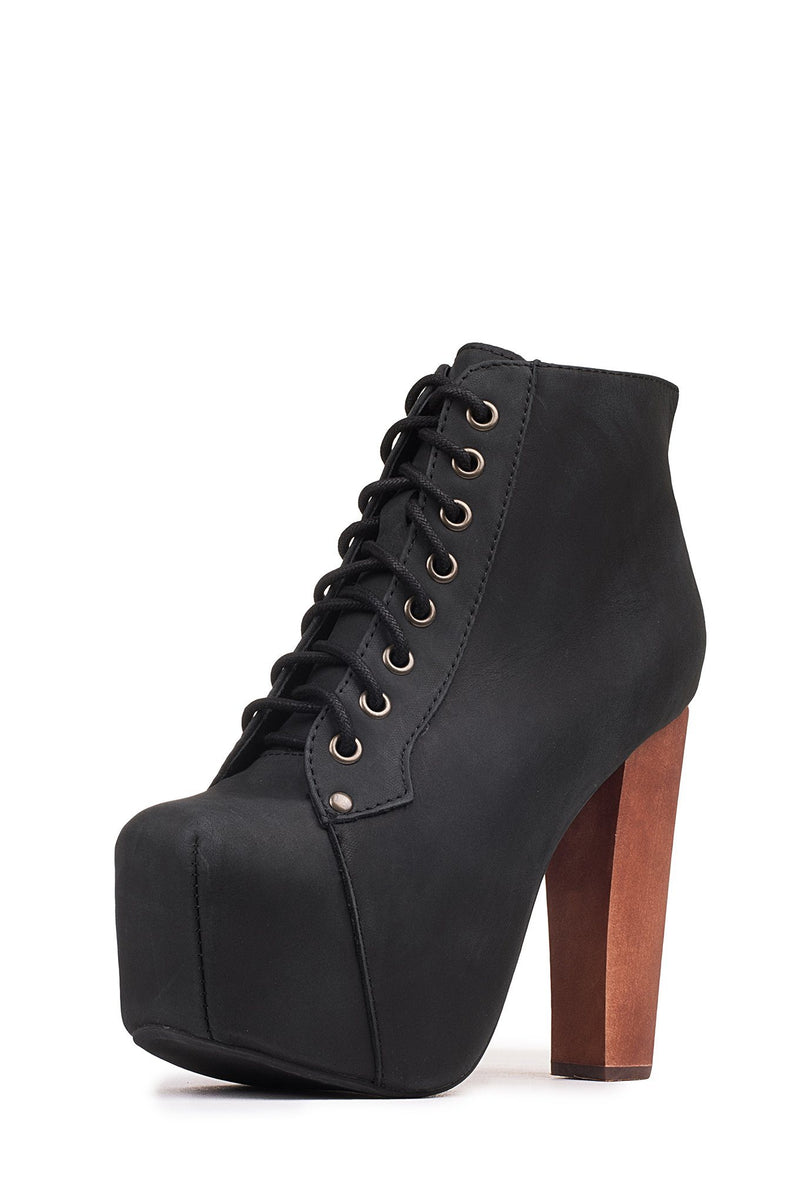 Black Women's Jeffrey Campbell Lita Ankle Boots | LIZWKO-698