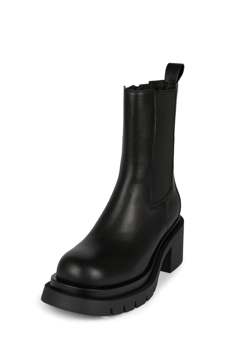 Black Women's Jeffrey Campbell Looped Chelsea Boots | RHXTJN-825