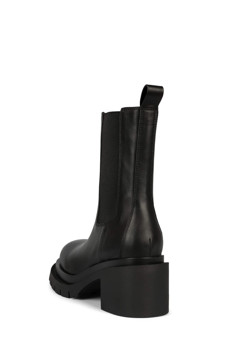 Black Women's Jeffrey Campbell Looped Chelsea Boots | RHXTJN-825