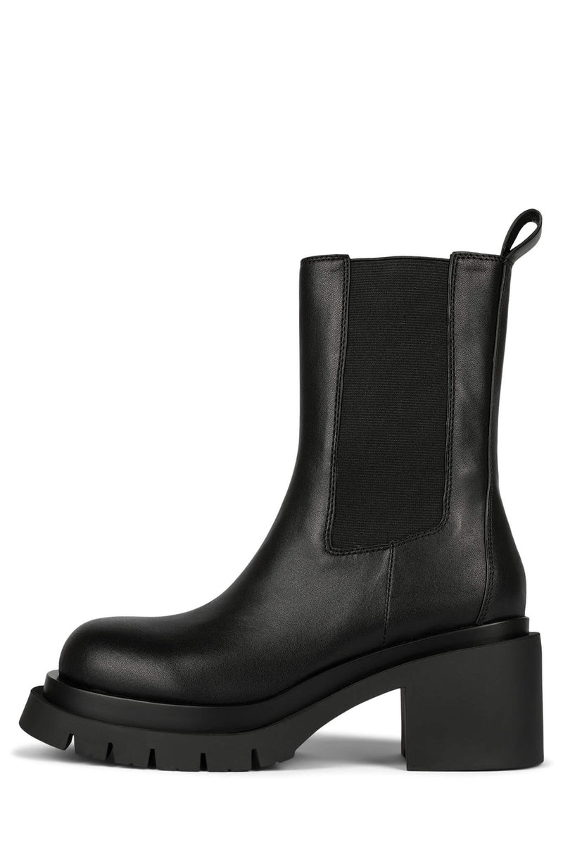 Black Women\'s Jeffrey Campbell Looped Chelsea Boots | RHXTJN-825