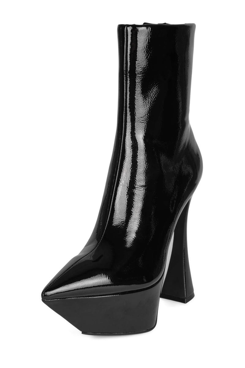 Black Women's Jeffrey Campbell Pwr-Chord Ankle Boots | UEVXGZ-687