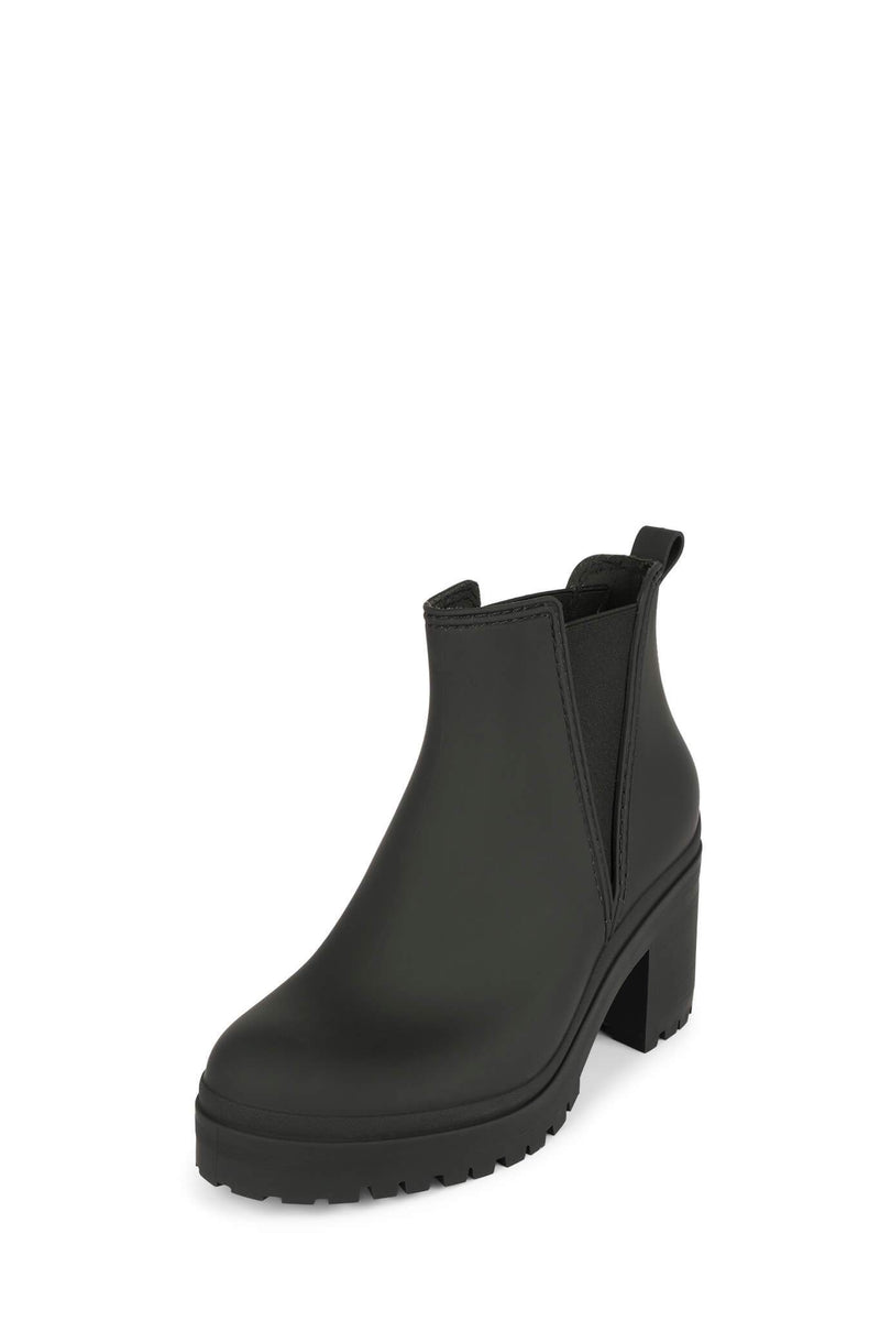 Black Women's Jeffrey Campbell Raining Rain Boots | MJHVOG-301