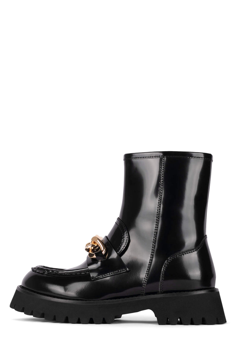 Black Women\'s Jeffrey Campbell Recess-M Ankle Boots | MWXBJC-619