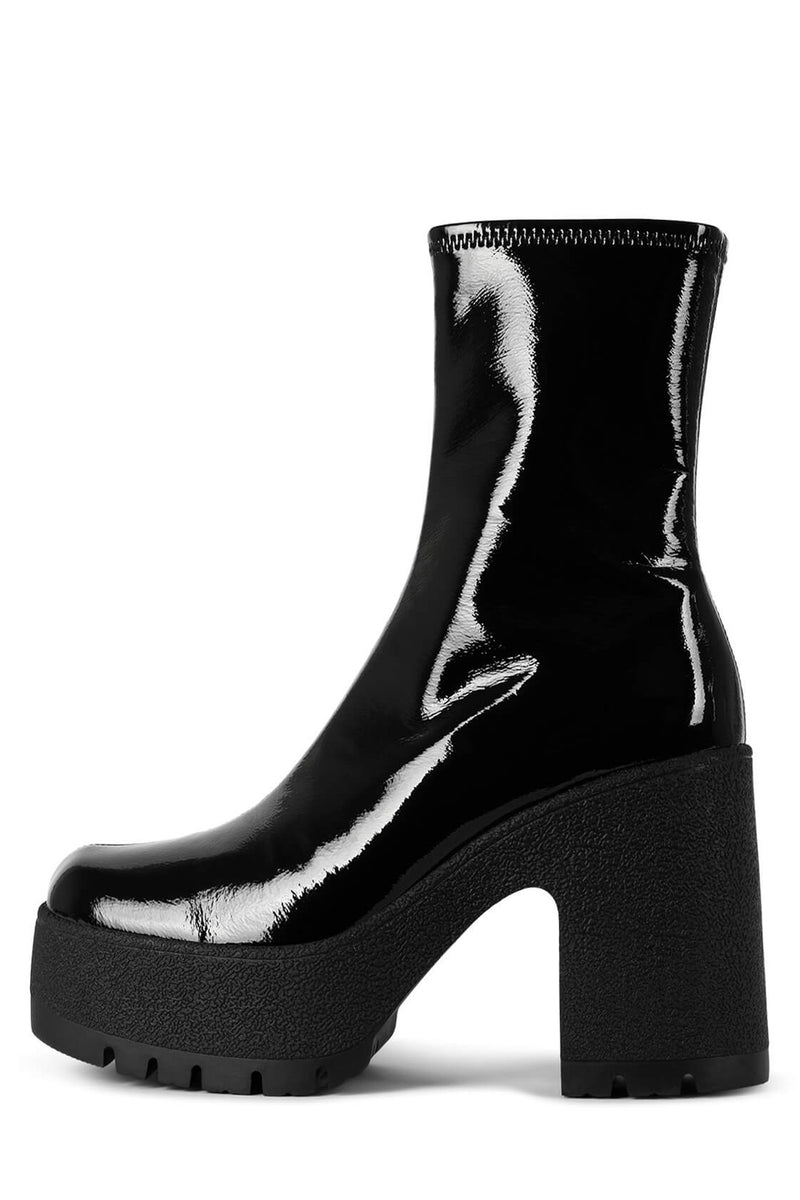 Black Women\'s Jeffrey Campbell Refresh-L Ankle Boots | VLMBEI-721