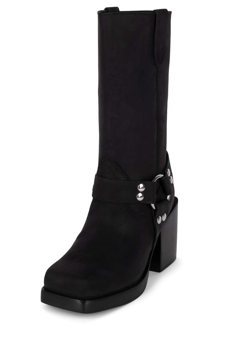 Black Women's Jeffrey Campbell Teenage Ankle Boots | OUNFEL-031