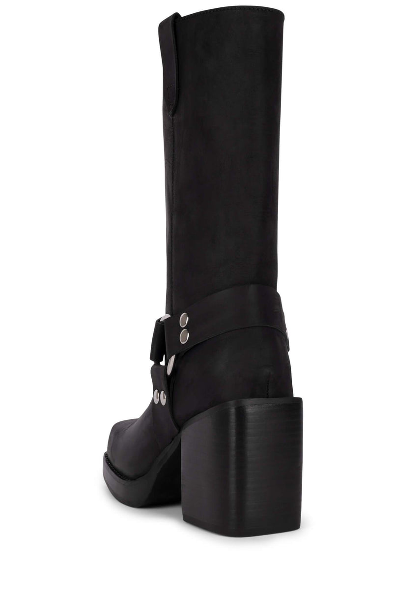 Black Women's Jeffrey Campbell Teenage Ankle Boots | OUNFEL-031