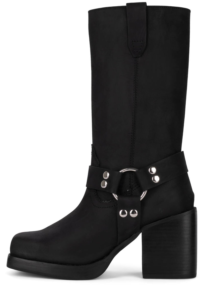 Black Women\'s Jeffrey Campbell Teenage Ankle Boots | OUNFEL-031