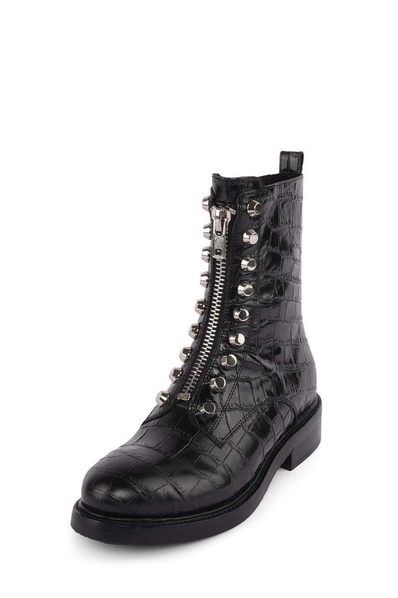 Black Women's Jeffrey Campbell Tonette Booties | OLJTZM-049