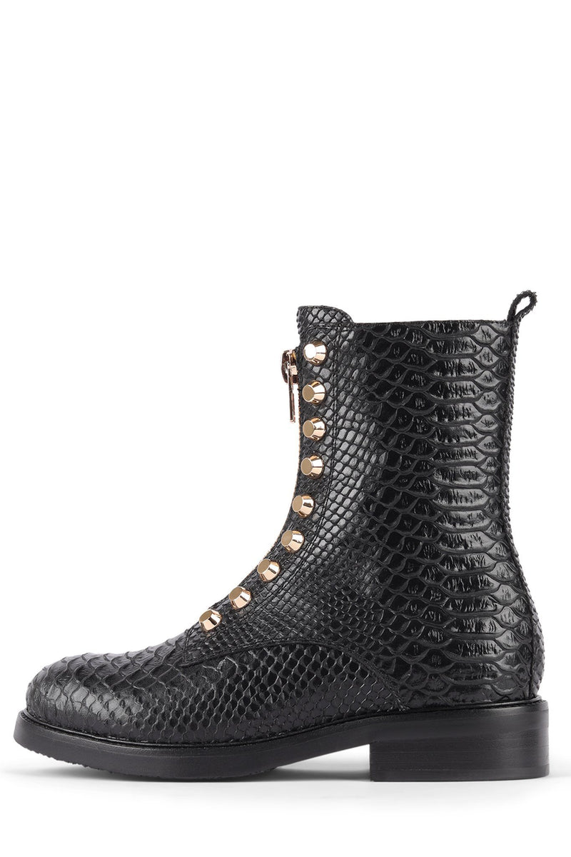 Black Women's Jeffrey Campbell Tonette Booties | OLJTZM-049