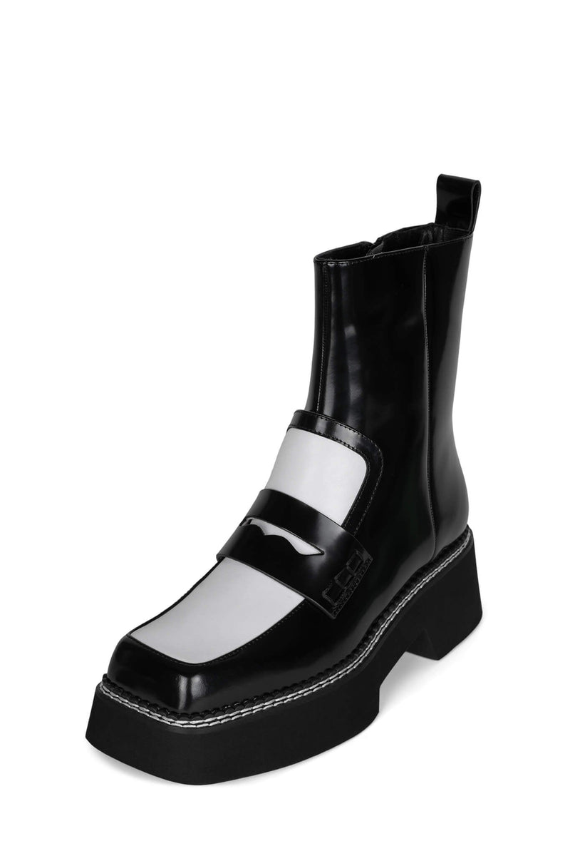 Black Women's Jeffrey Campbell Tuxie Ankle Boots | XJPNLT-925