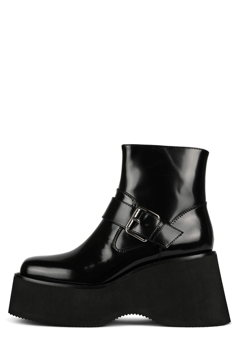 Black Women\'s Jeffrey Campbell Wallie Ankle Boots | BTKPJS-065