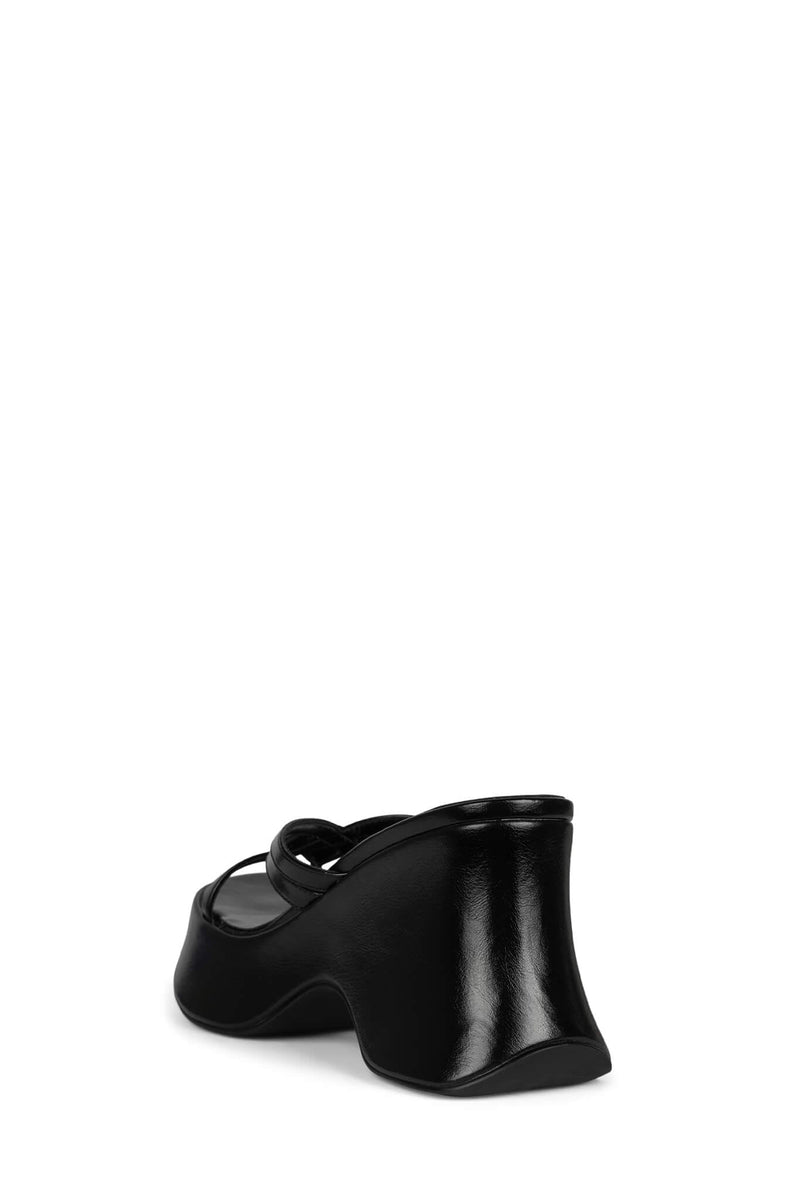 Black Women's Jeffrey Campbell Year-3000 Heels | EHBJLO-872